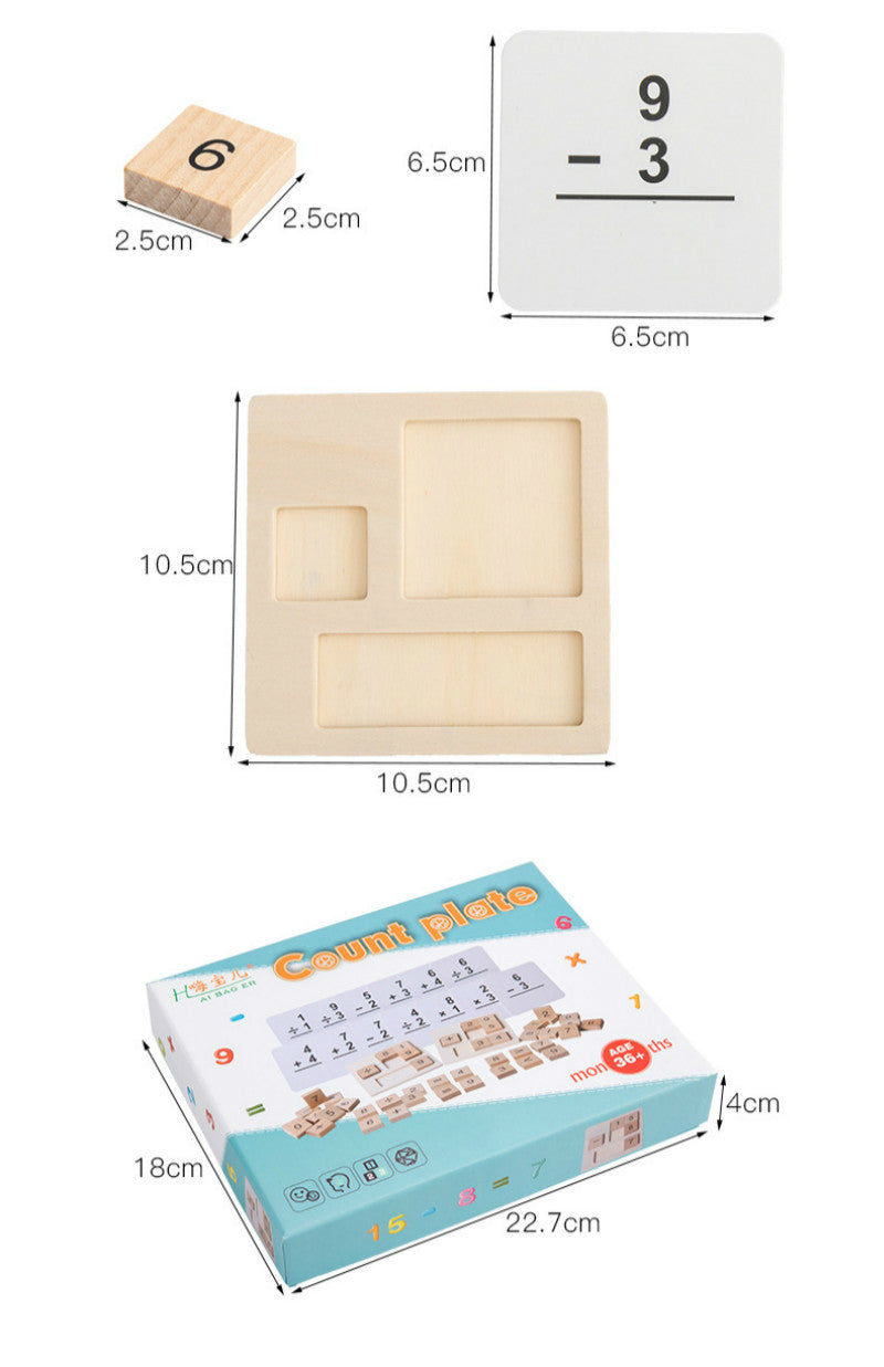 Count plate - Math game