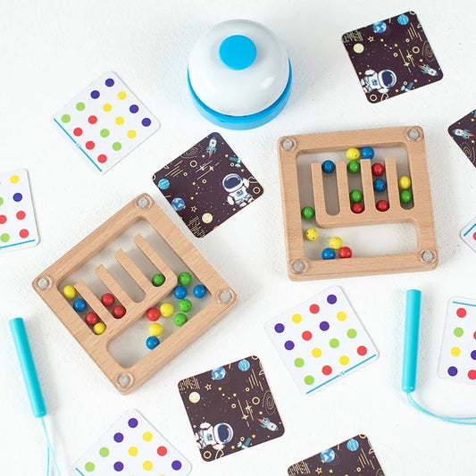 Magnetic pen sorting game - challenge game