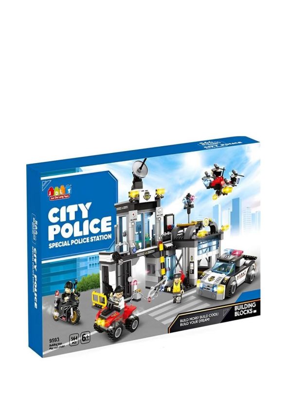 Police department blocks set