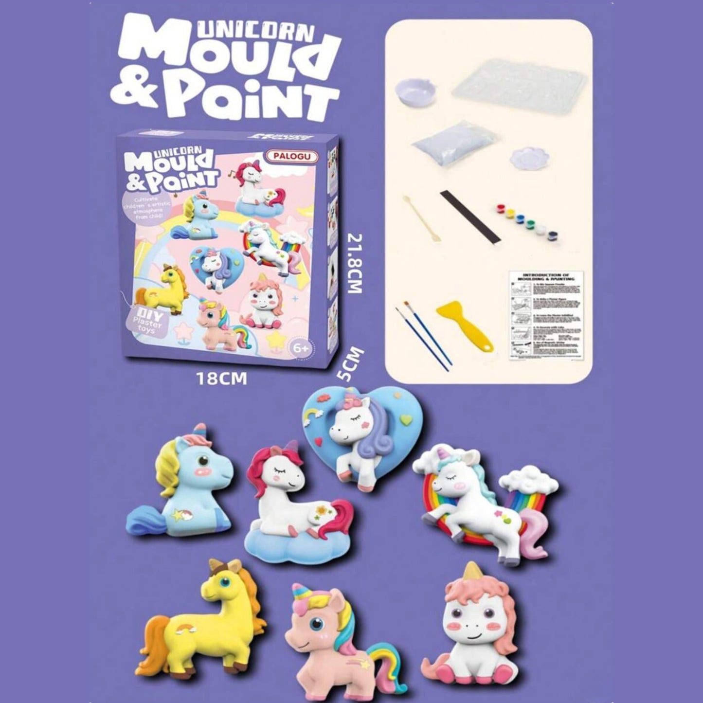 Mould & paint sets
