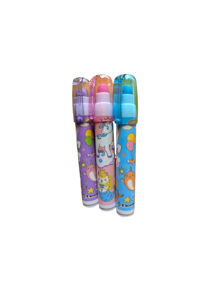 Rocket eraser pen