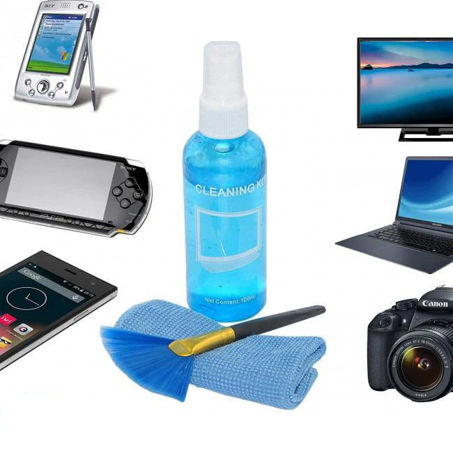 Gel cleaning set - 3 in 1