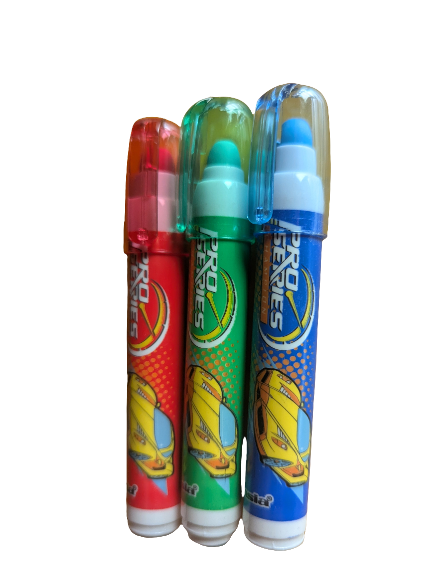 Rocket eraser pen