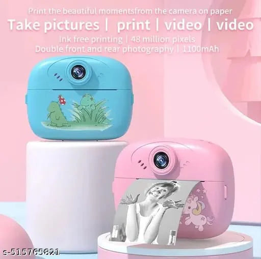 Kids Dino Print Camera