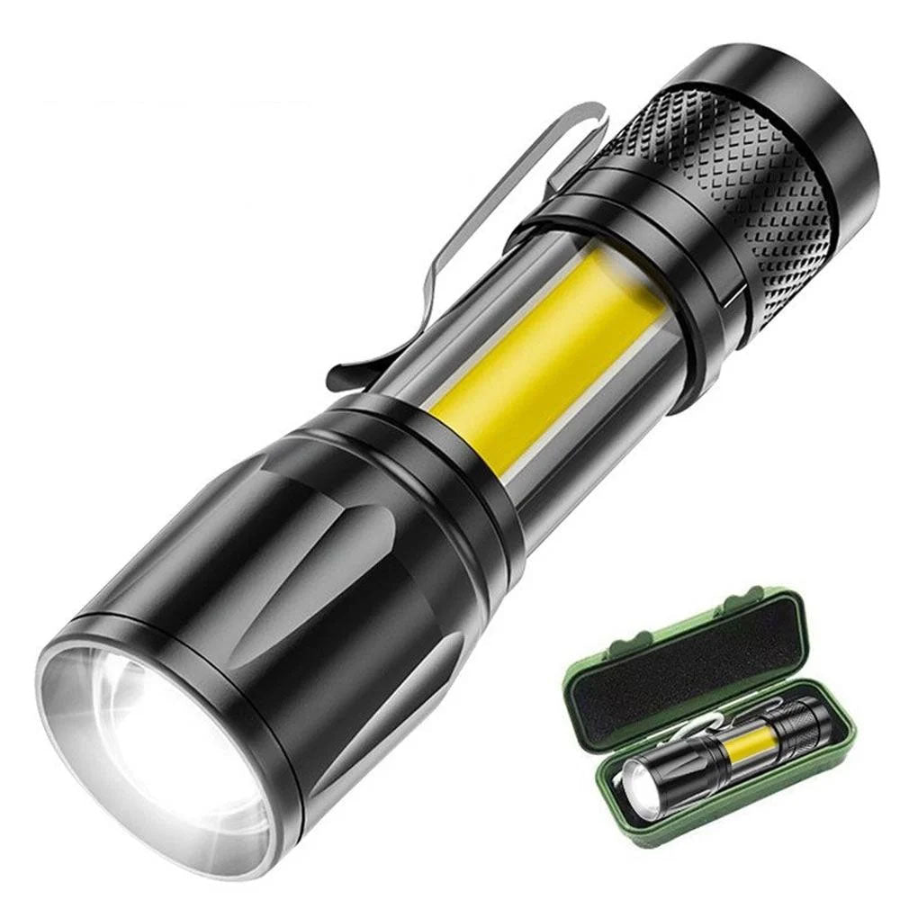 Outdoor rechargeable mini flashlight