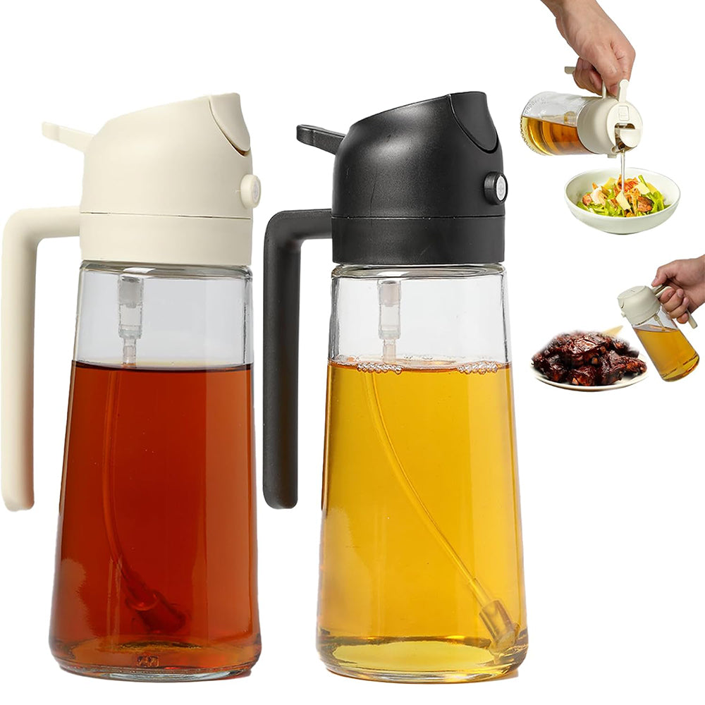 2 in 1 spray and pour oil