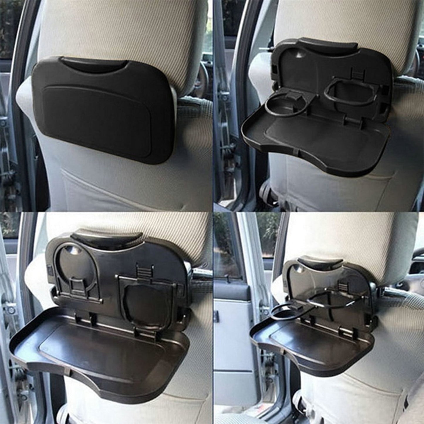 Car folding tray