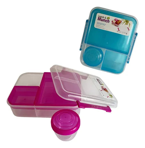 Lunch and munch lunch box