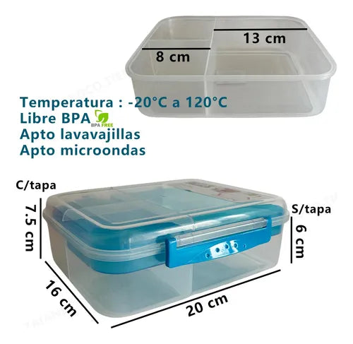Lunch and munch lunch box