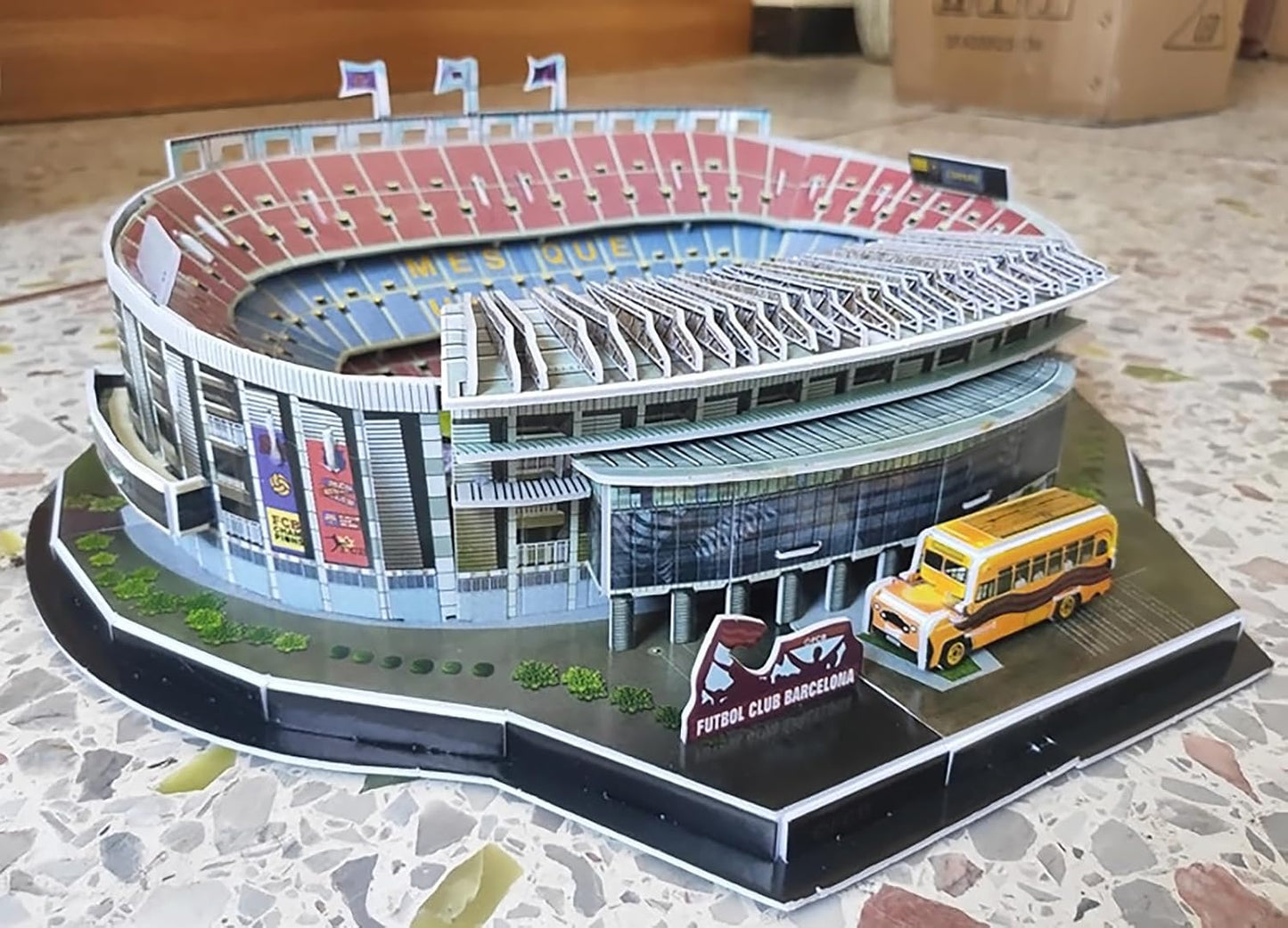 Football stadium 3d puzzle