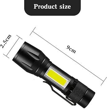 Outdoor rechargeable mini flashlight