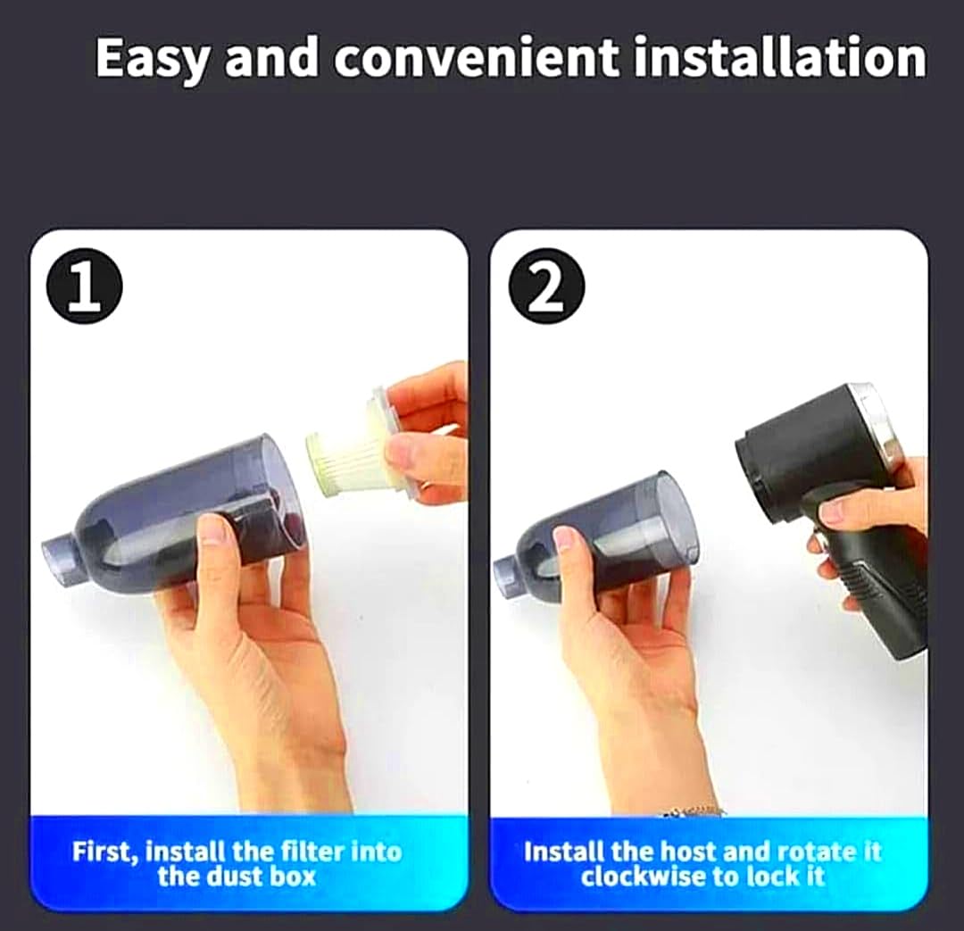 Handheld car vacuum cleaner