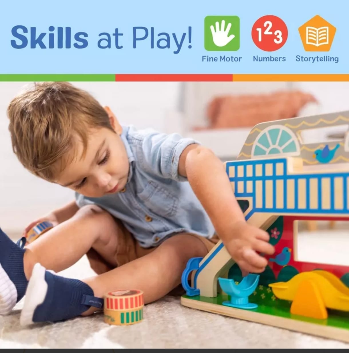 Melissa & Doug schoolyard tumbler