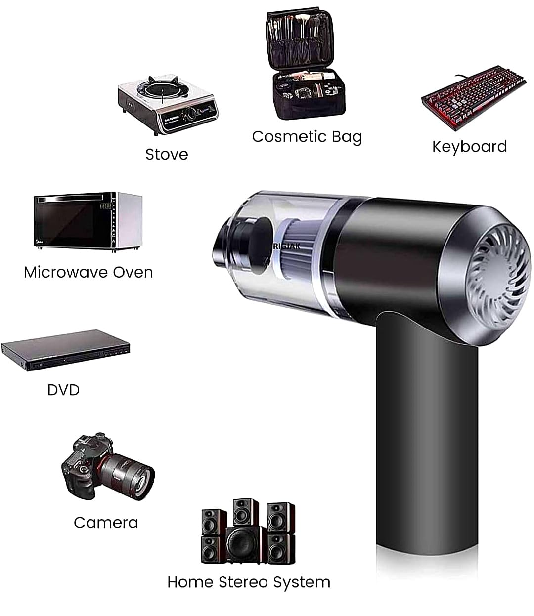 Handheld car vacuum cleaner