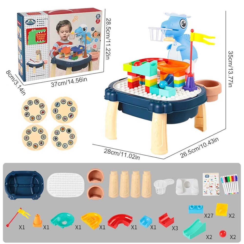 2 in 1 blocks table and projector