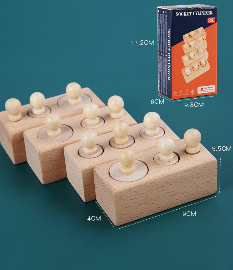Montessori socket cylinders