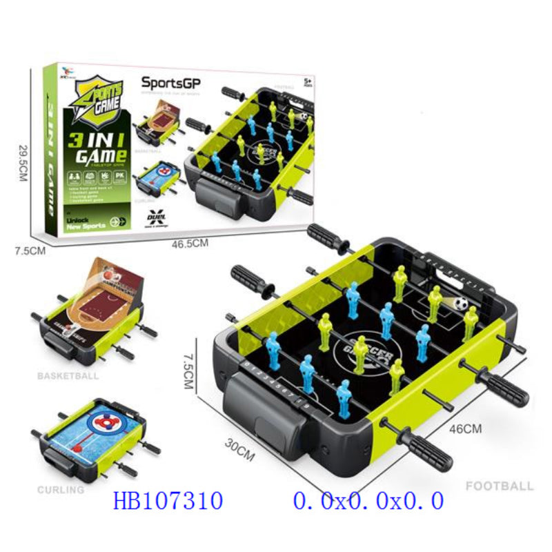 3 in 1 sports game set