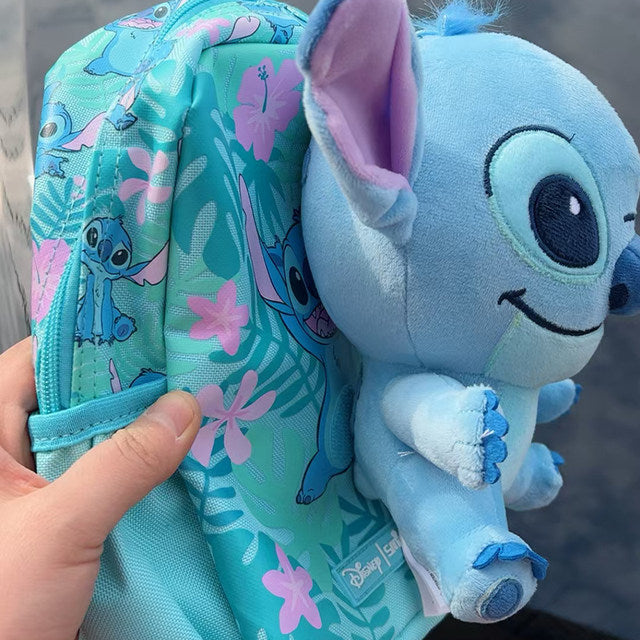 Smiggle stitch tiny backpack with detachable plush