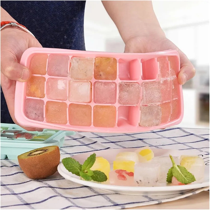 Silicone ice cubes mold