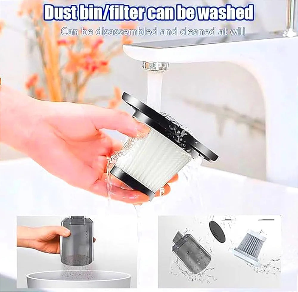 Handheld car vacuum cleaner