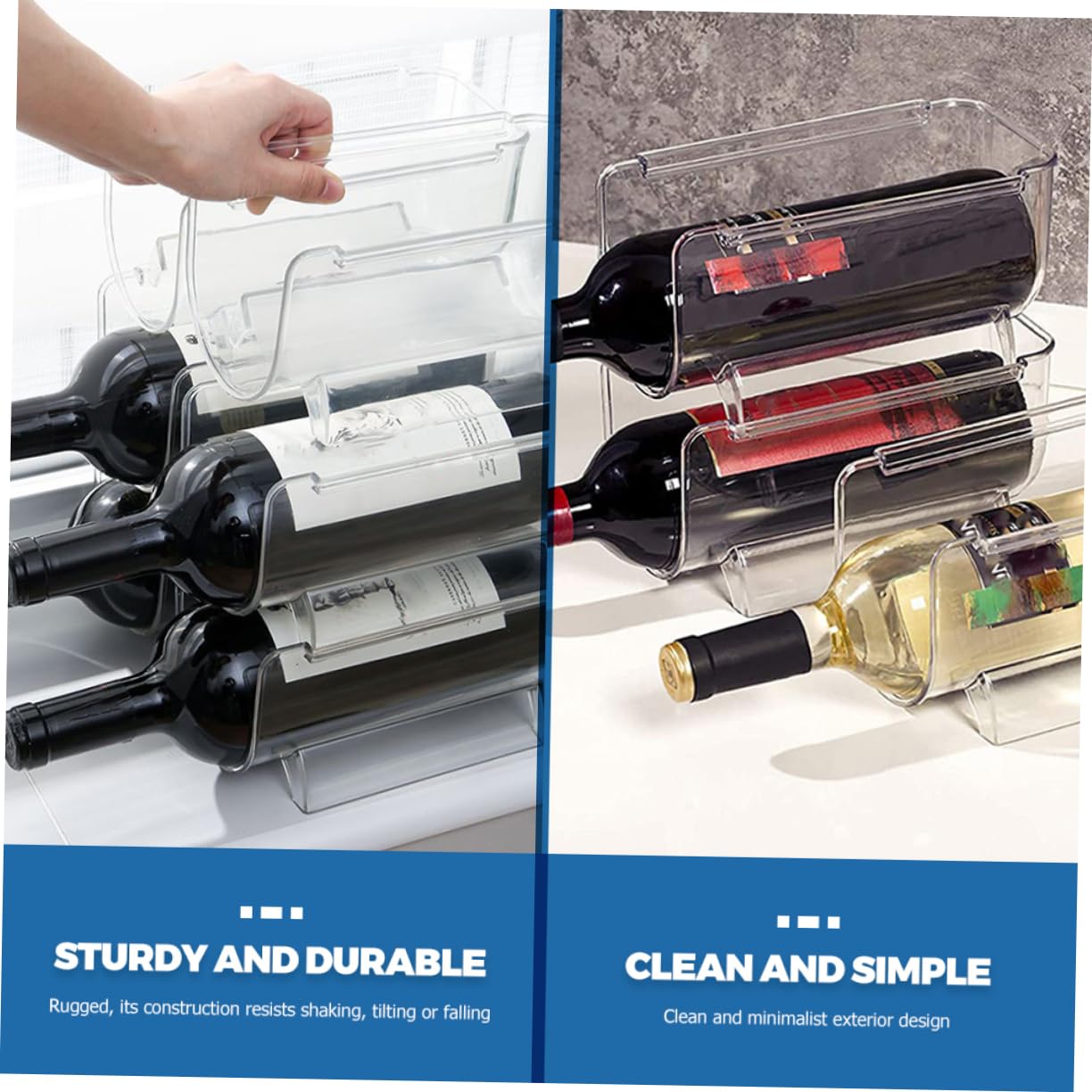 Wine bottle organizer