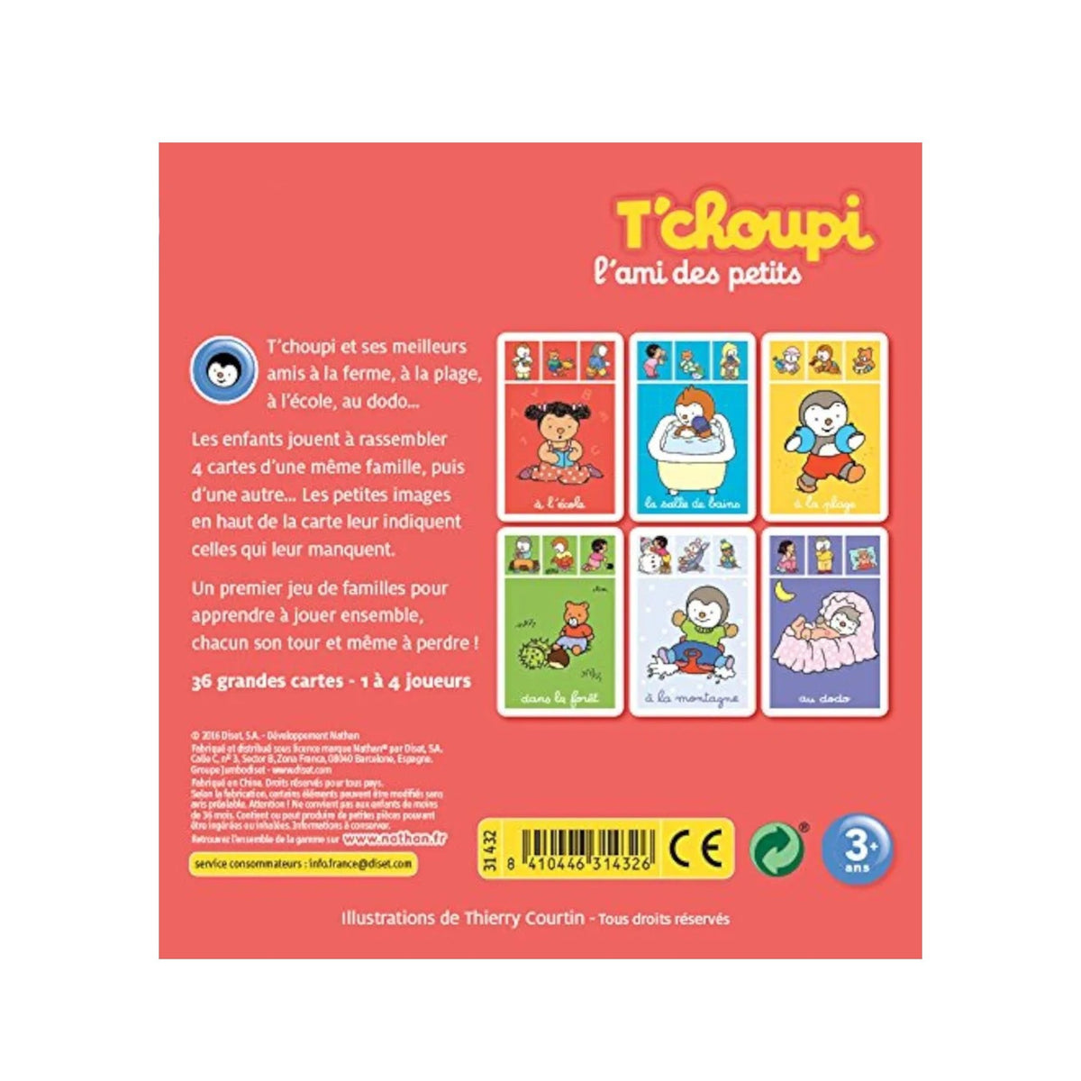 Tchoupi classification game french