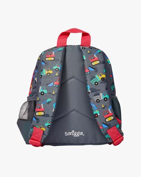 Smiggle tiny vehicles backpack
