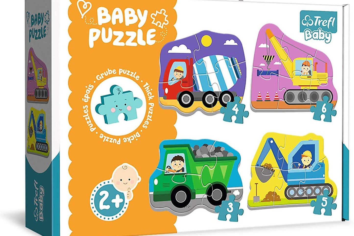Trefl baby puzzle 2+