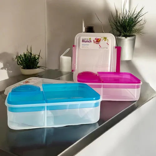 Lunch and munch lunch box