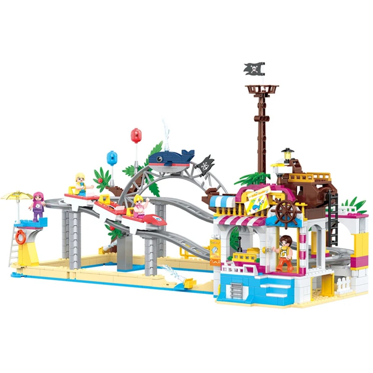 Cogo roller coaster set