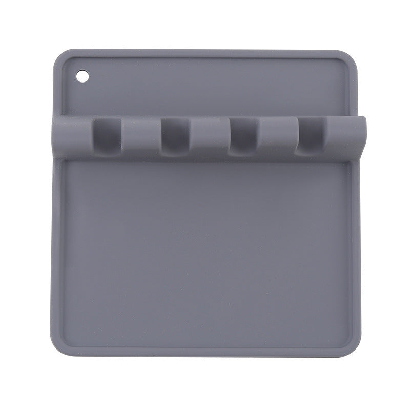 Silicone utensils holder