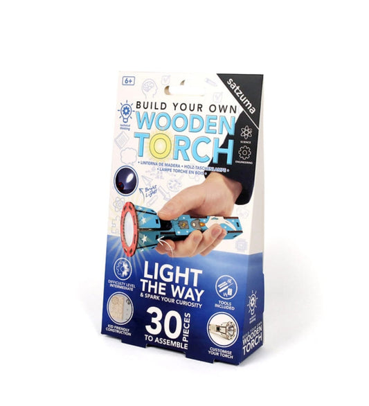 Make your own wooden torch