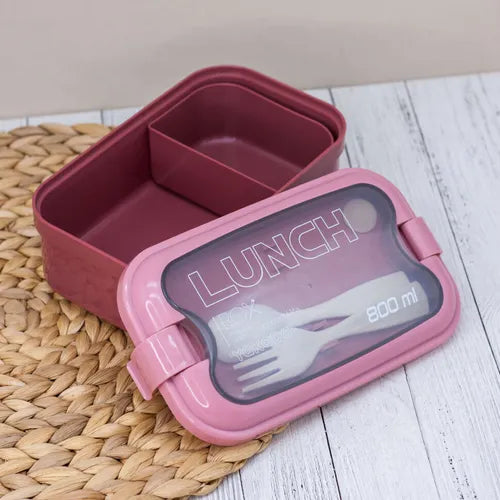800 ml lunch box with removable compartment