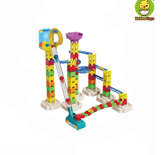 Marble run track set - 83 pcs