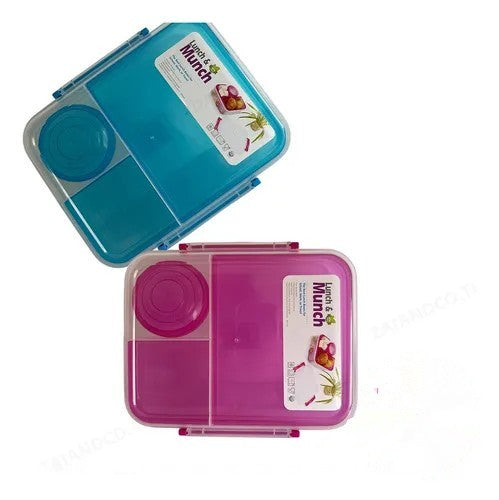 Lunch and munch lunch box