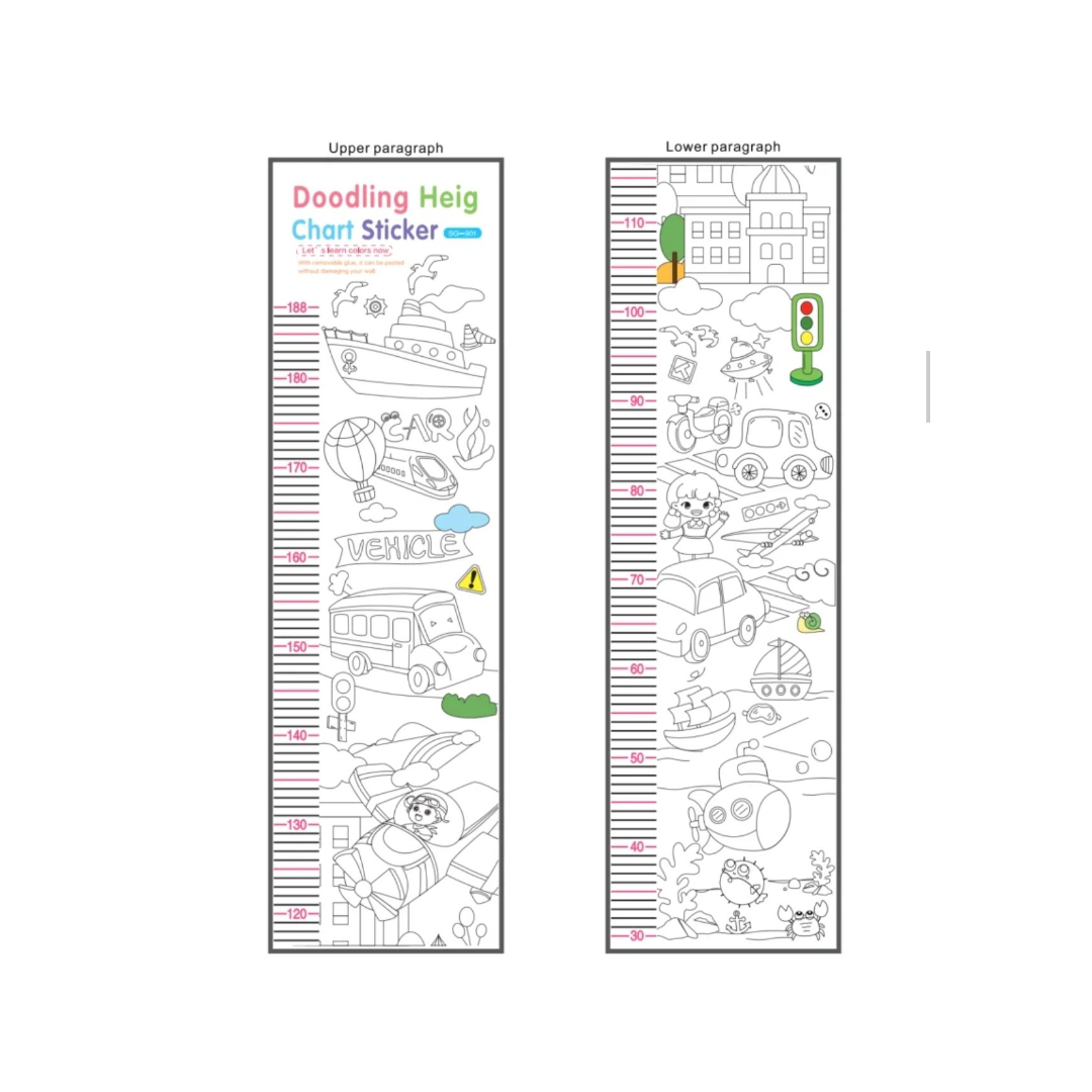 Doodling height chart + extra scroll