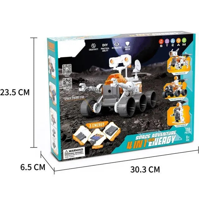 4 in 1 STEM solar robot