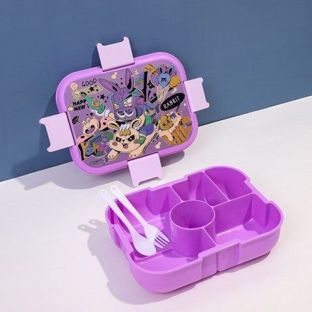Bright color lunch box