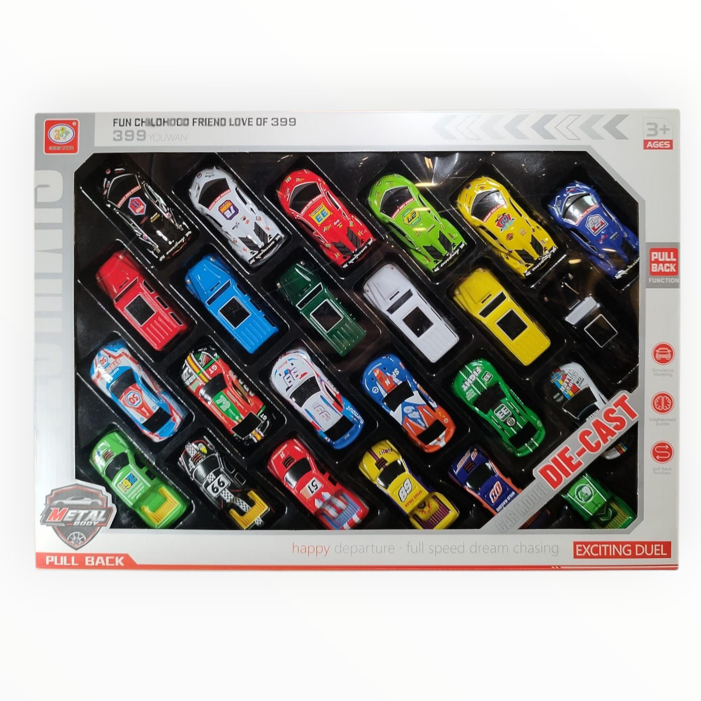 Die cast cars set