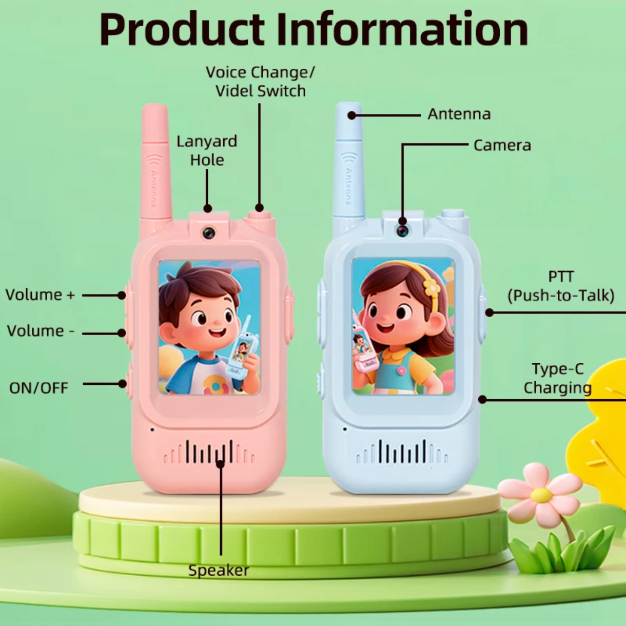 Video walkie talkie