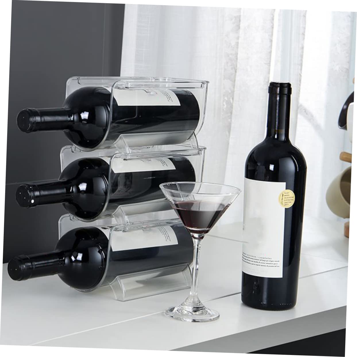 Wine bottle organizer