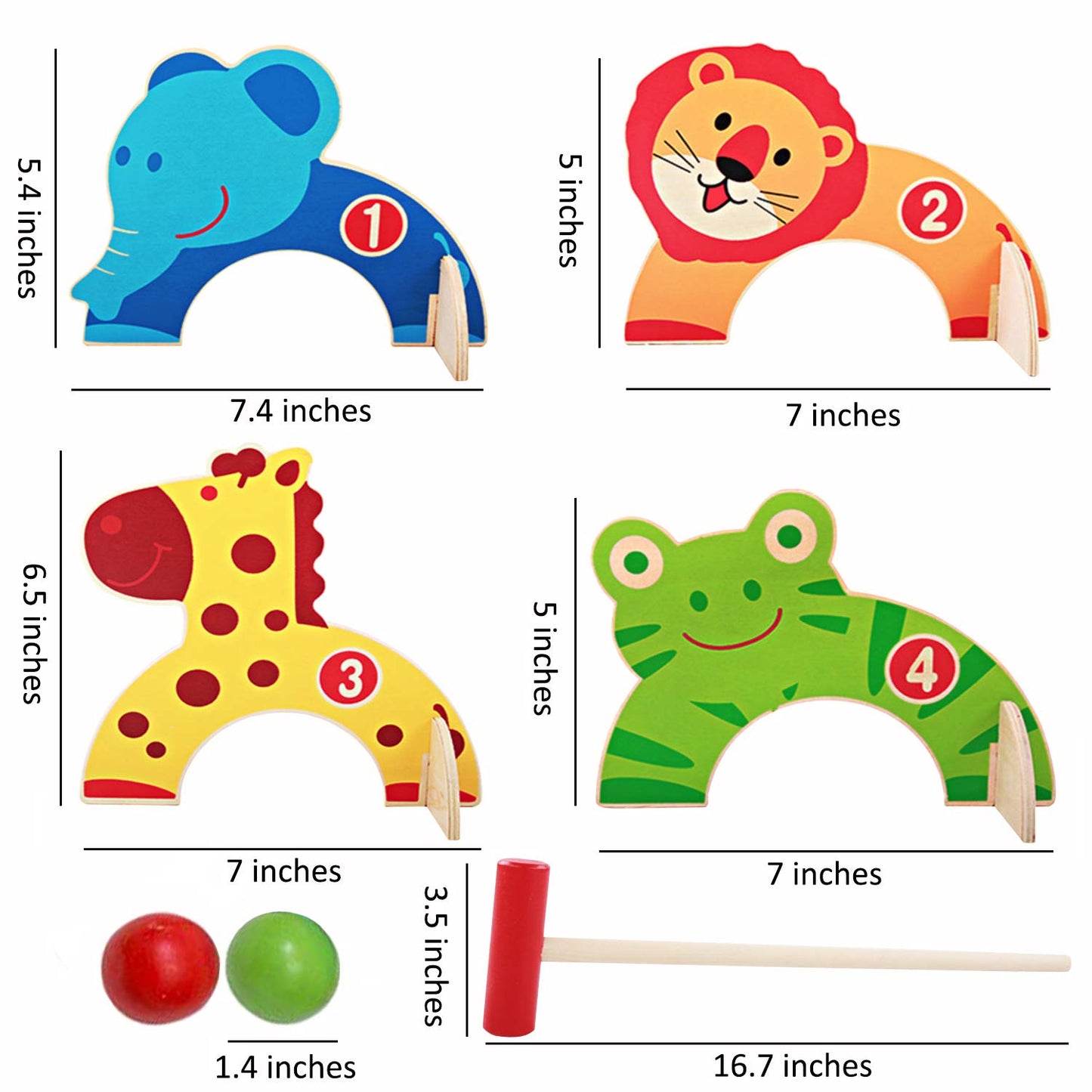 Animals gate ball by kabi