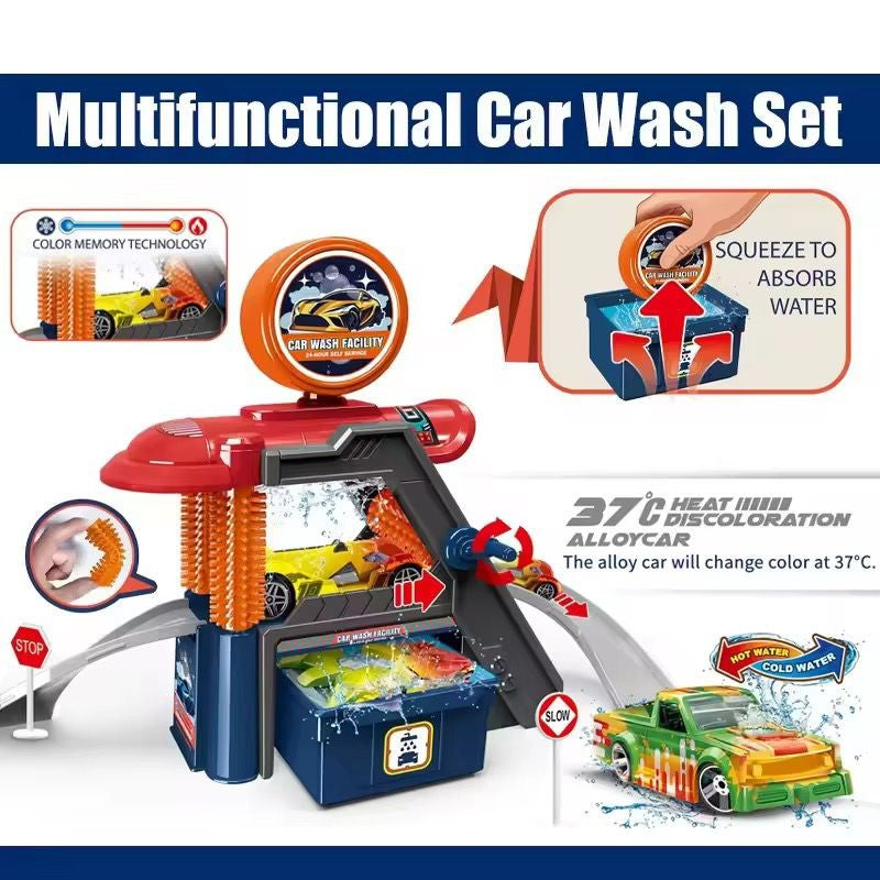 Car wash facility toy