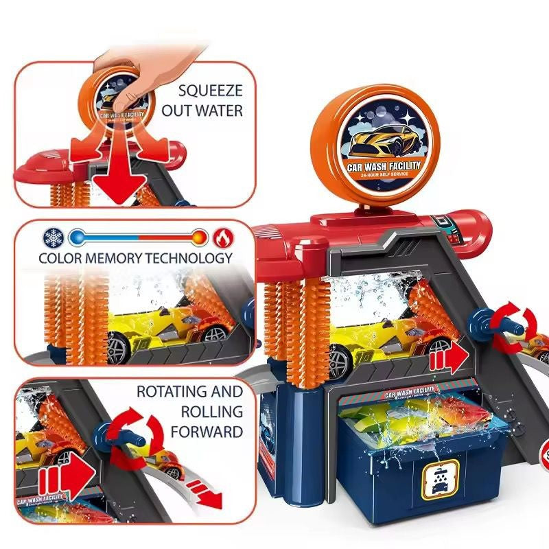 Car wash facility toy