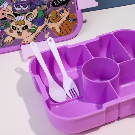 Bright color lunch box