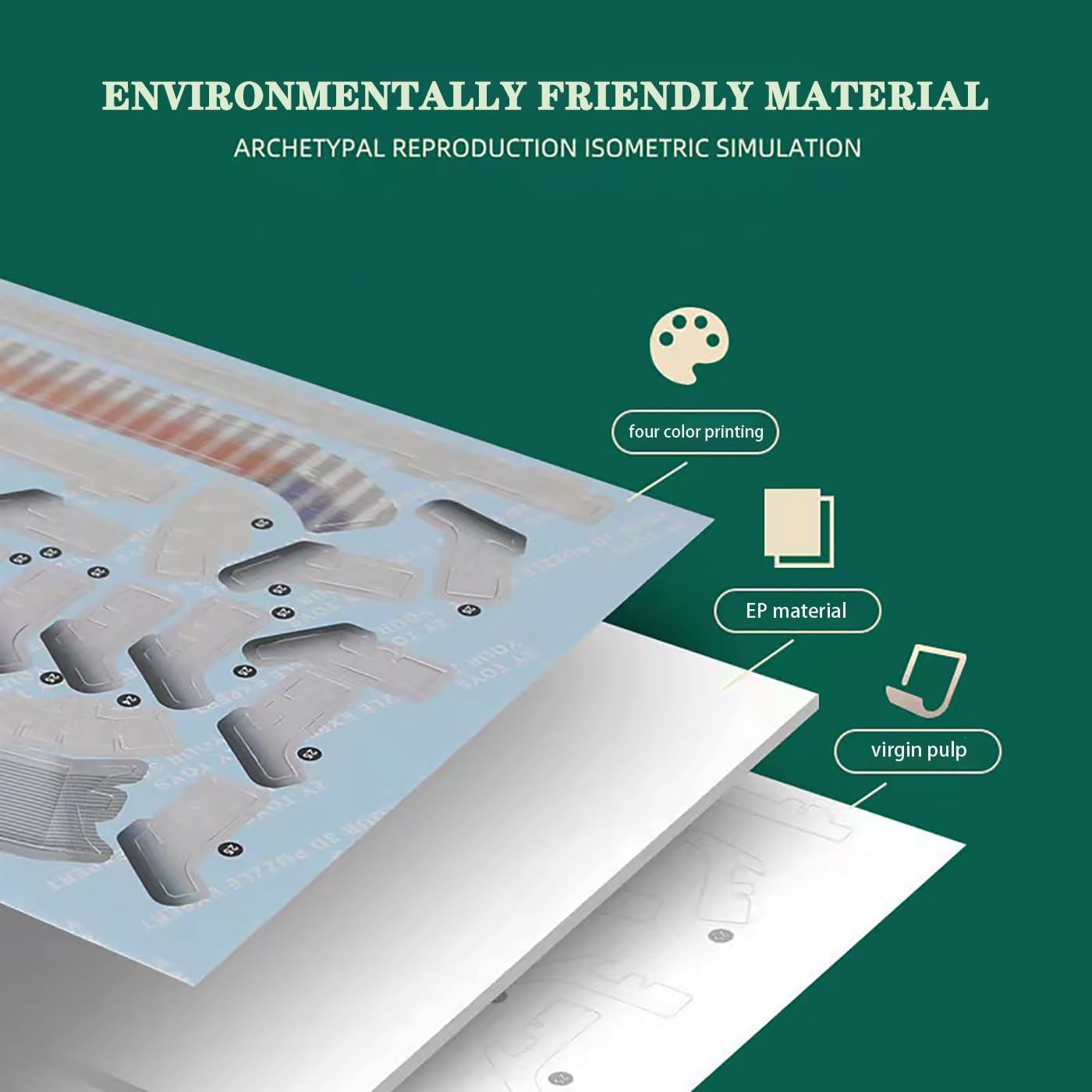 Football stadium 3d puzzle
