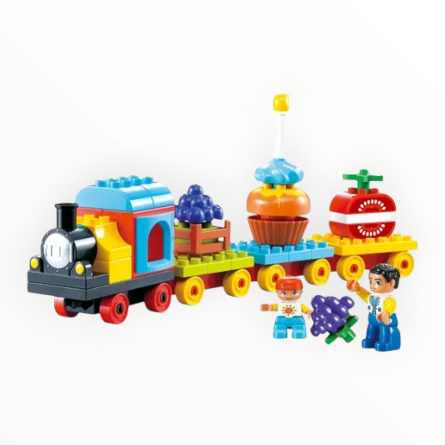 Dream train blocks set - 55 pcs