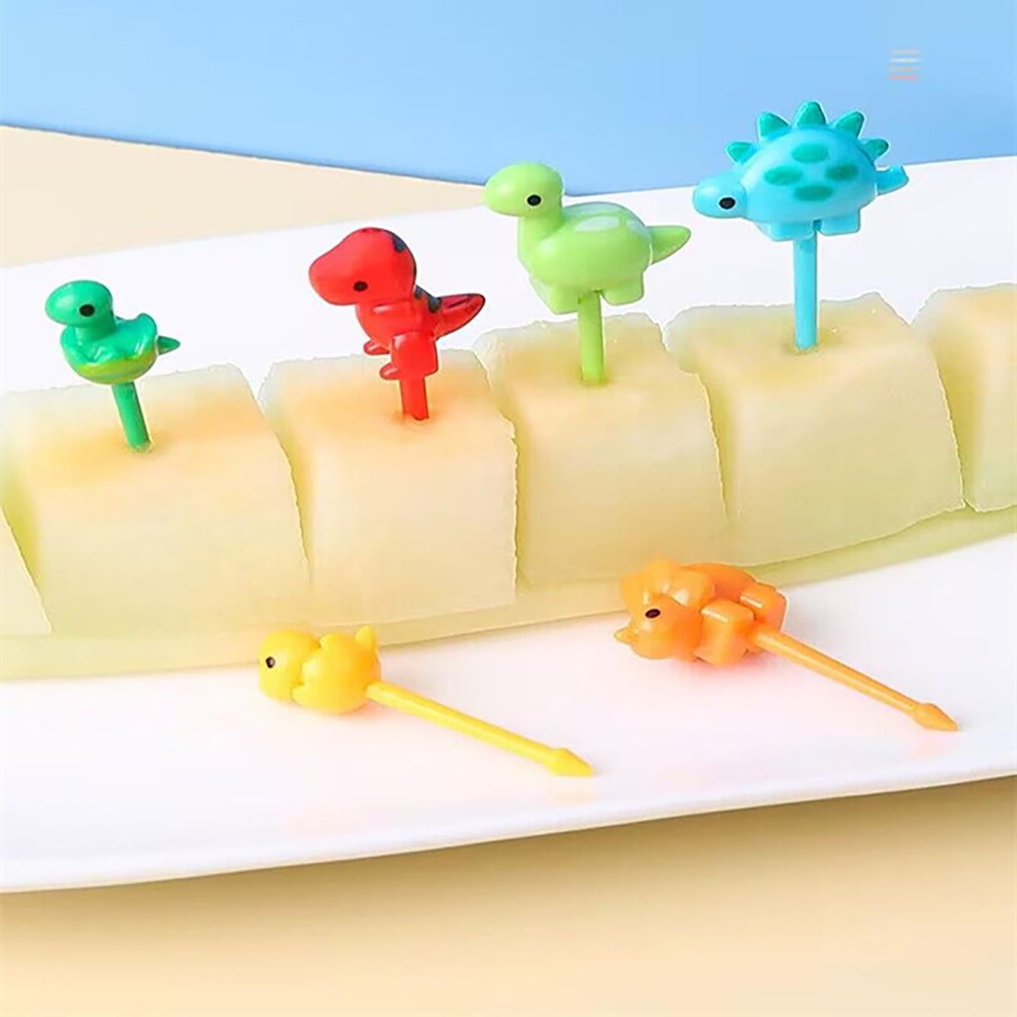Mini lunch box picks and forks