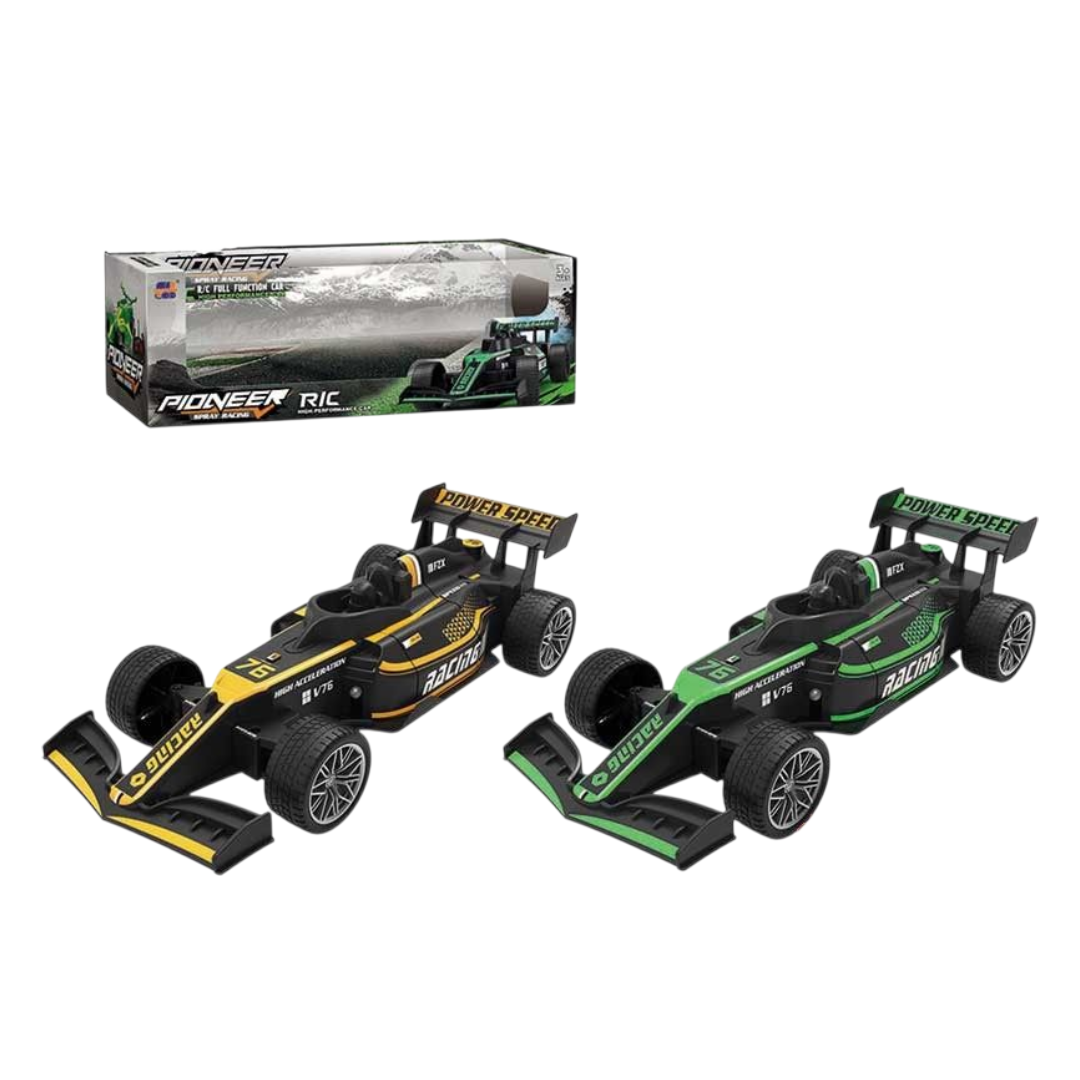 Spray RC racing car