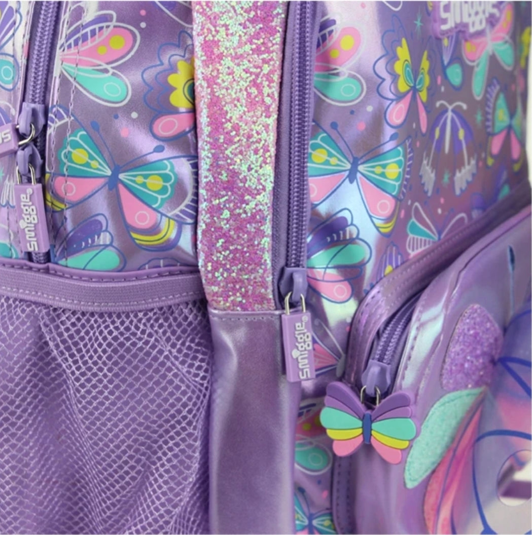 Smiggle flutter backpack